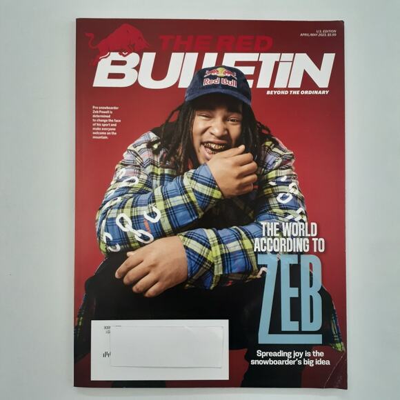 The Red Bulletin Magazine April/May 2023 Zeb Powell Snowboarding Red Bull - Picture 1 of 2